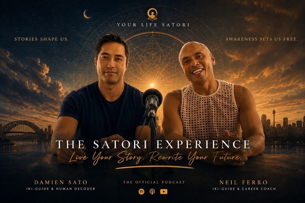 The Satori Experience with Damien Sato and Neil Ferro: Live Your Story, Rewrite Your Future.